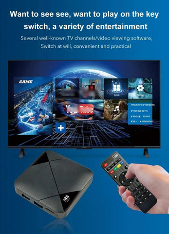 Tv Box M8 Mini Consola de Juegos