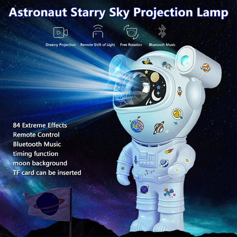 PROYECTOR ASTRONAUTA LUNA PARLANTE