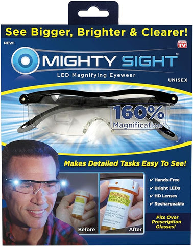 Lentes con aumento y luces Led Mighty Si