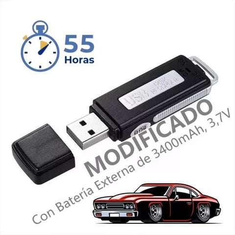 PENDRIVE AUDIO ESPIA